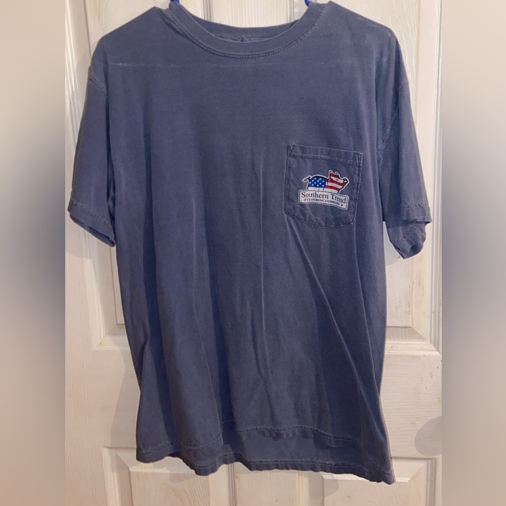 Blue USA Southern trend shirt